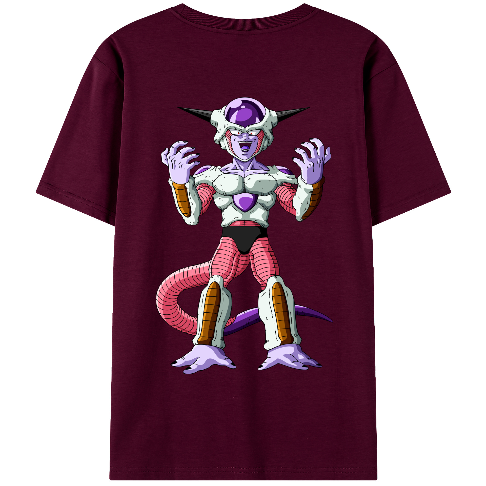 （画像用） ドラゴンボール フリーザ DRAGON BALL Frieza レディース半袖Tシャツ(バックプリント)